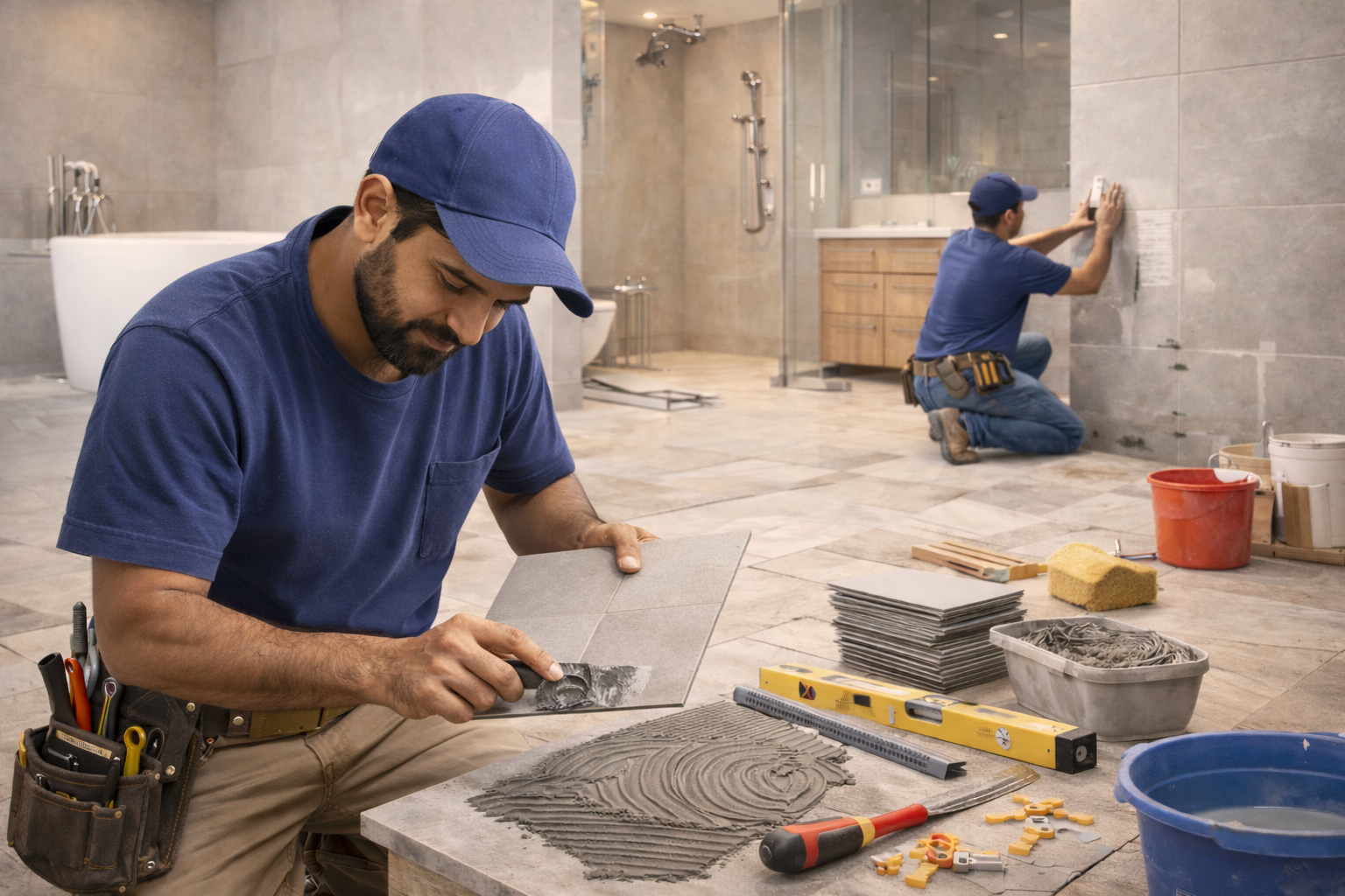 Flooring & Tiling Works